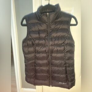 Eddie Bauer Black Puffer Vest